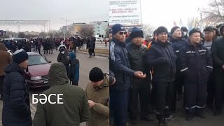 Поднялся весь Мангыстау. 2.01.2022. К Жанаозену присоединились все пять районов Мангыстау